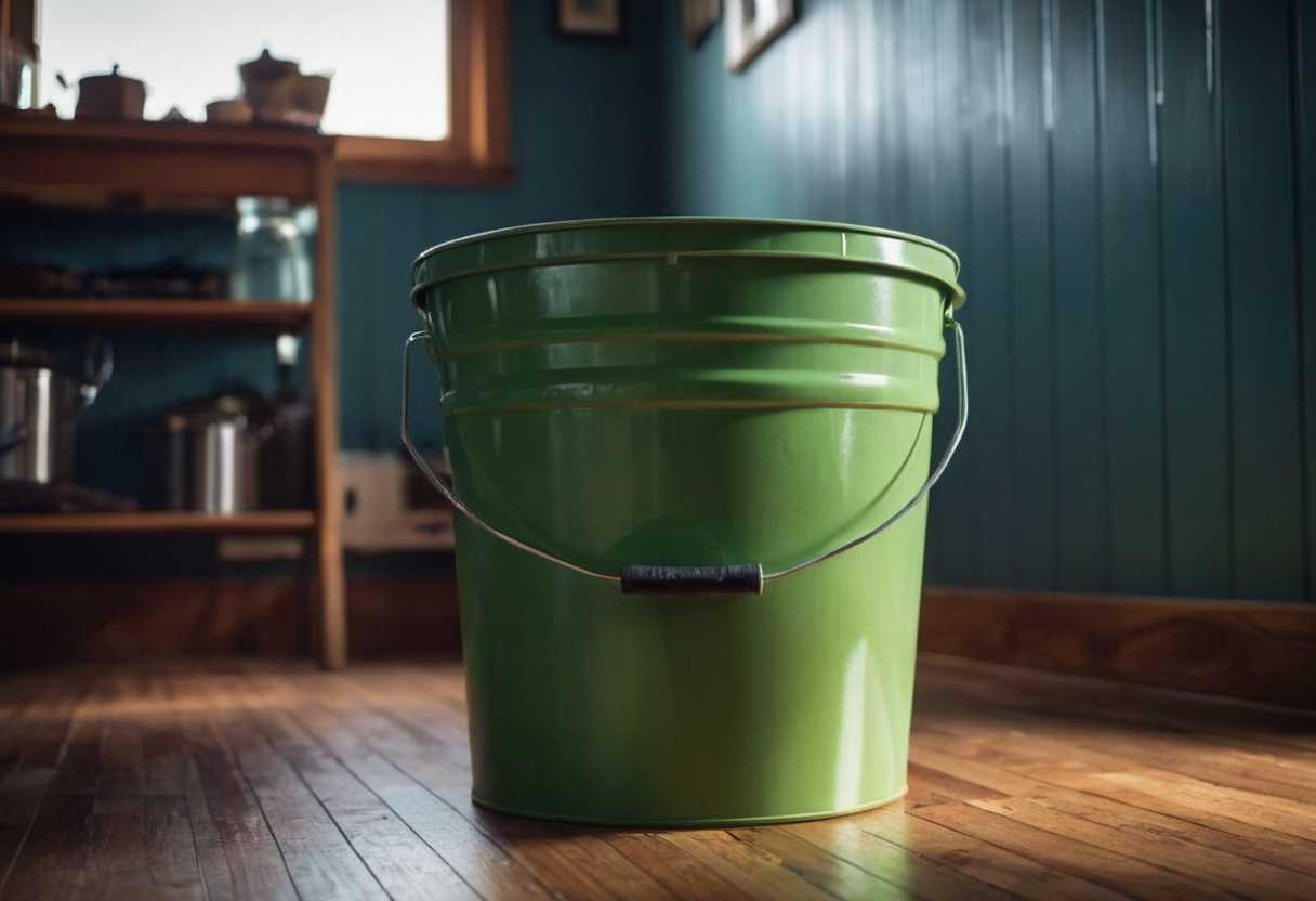 Des idées créatives pour réutiliser un seau avec couvercle dans votre maison